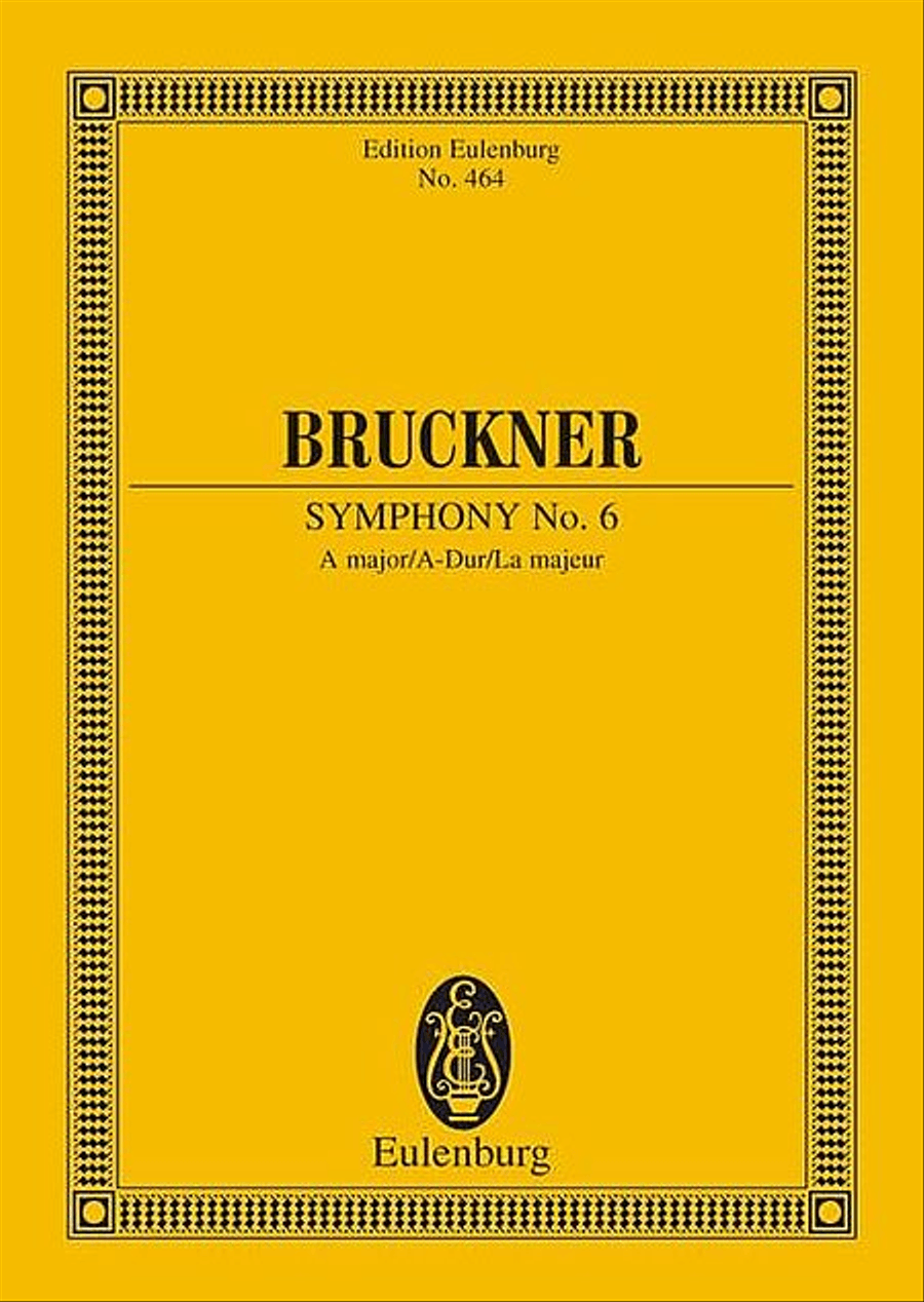 Symphony No. 6 in A Major Orchestra scores gallery preview page 1