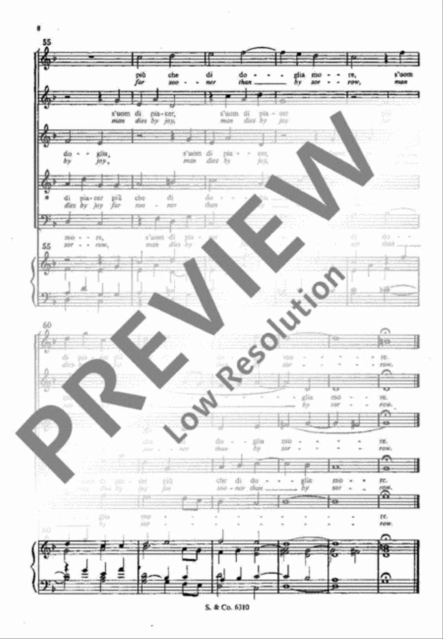 Voi bramate SSATB scores gallery preview page 8