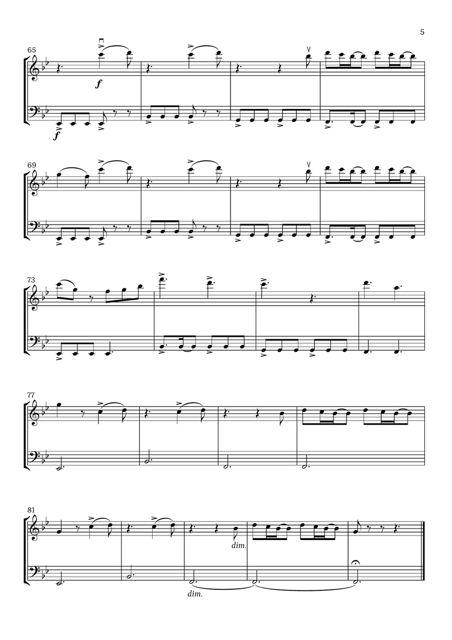 Beautiful Things Chamber Music scores gallery preview page 5