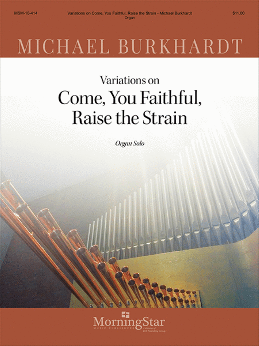 Variations on Come, You Faithful, Raise the Strain Organ scores gallery preview page 1