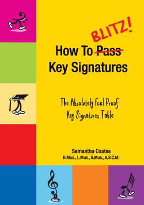 Book cover for The Blitz! Key Signature Table