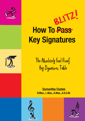 The Blitz! Key Signature Table