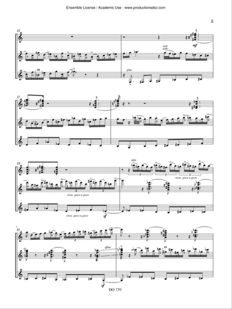 Talisman Talisman Guitar Ensemble scores gallery preview page 5