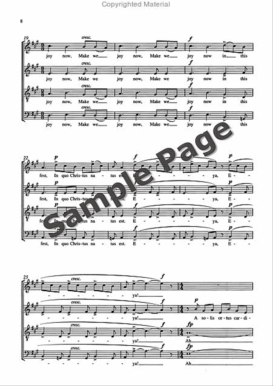 3 Carols 3 Carols 4-Part scores gallery preview page 11