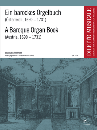 Book cover for Ein barockes Orgelbuch