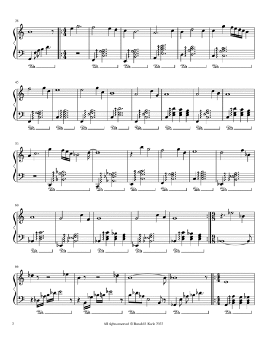 Atmosphere Atmosphere Piano Solo scores gallery preview page 2