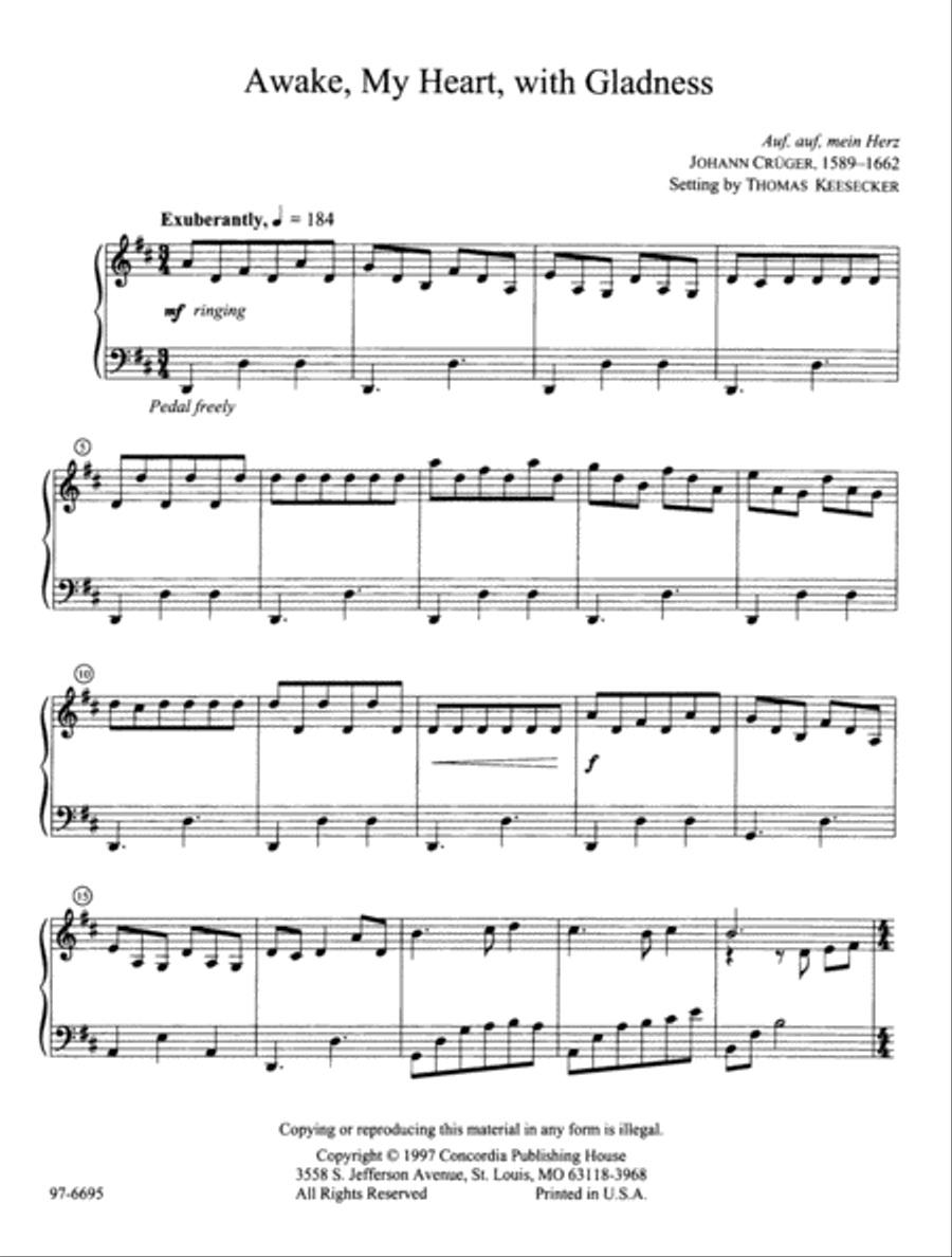 Piano Impressions for Easter Piano Solo scores gallery preview page 2