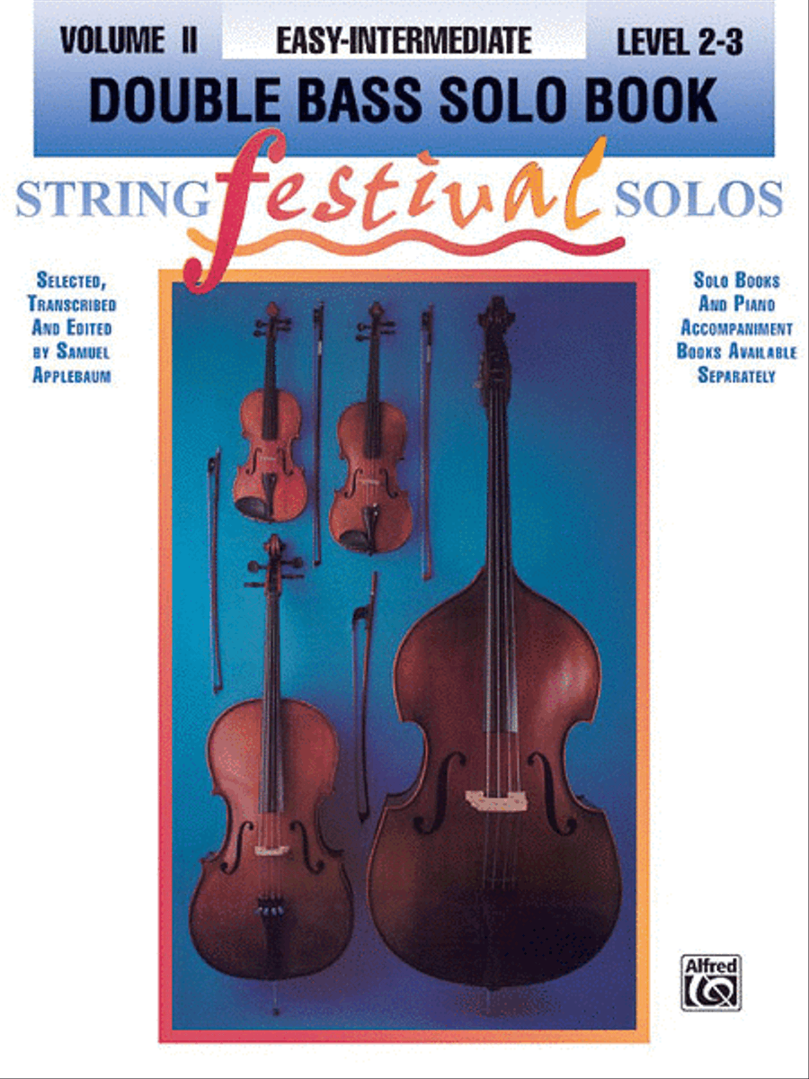 String Festival Solos, Volume 2 Double Bass scores gallery preview page 1