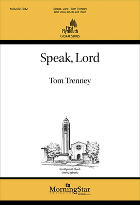 Book cover for Speak, Lord
