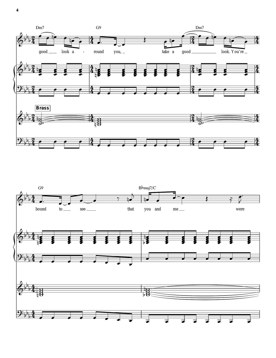 Martha My Dear Piano scores gallery preview page 4