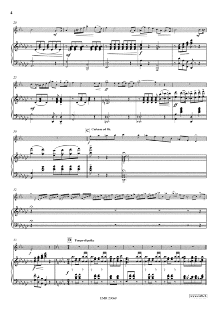 Fantastic Polka Alto Saxophone scores gallery preview page 4