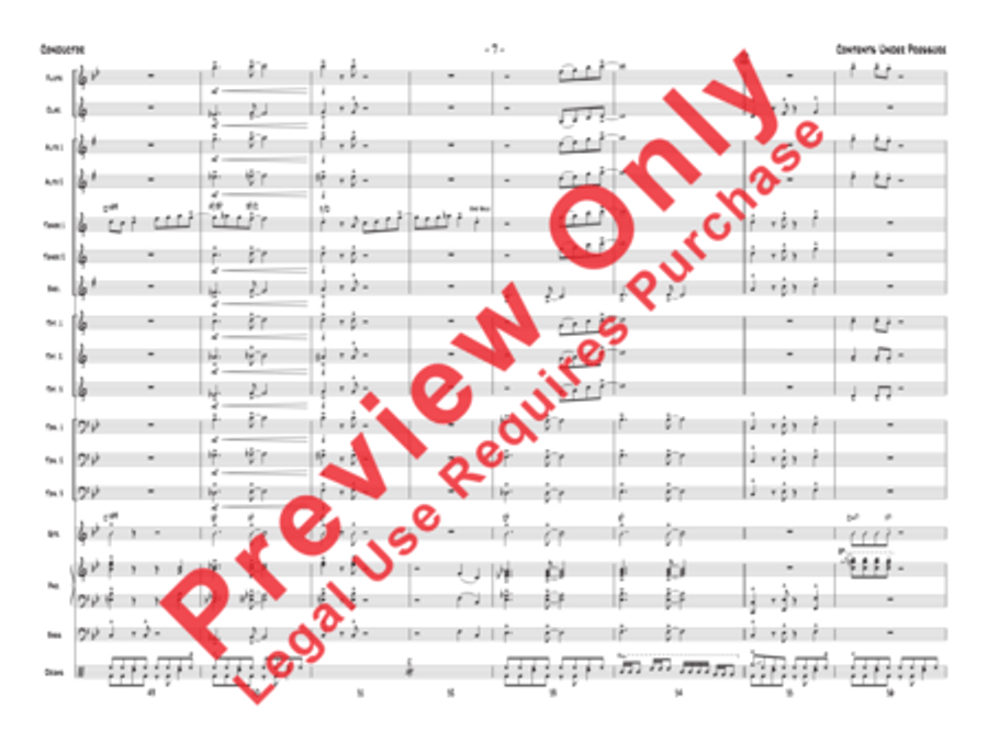 Contents Under Pressure Jazz Ensemble scores gallery preview page 10