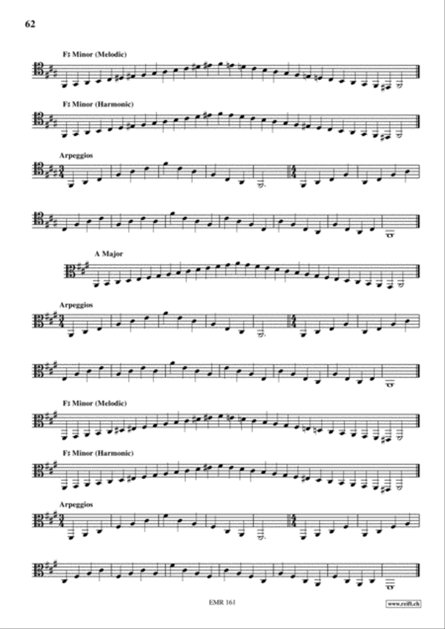 Studies in all Clefs Trombone Solo scores gallery preview page 27