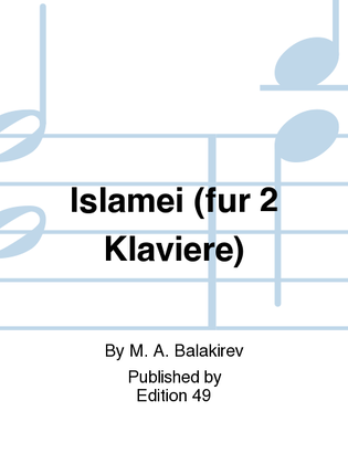 Islamei (fur 2 Klaviere)