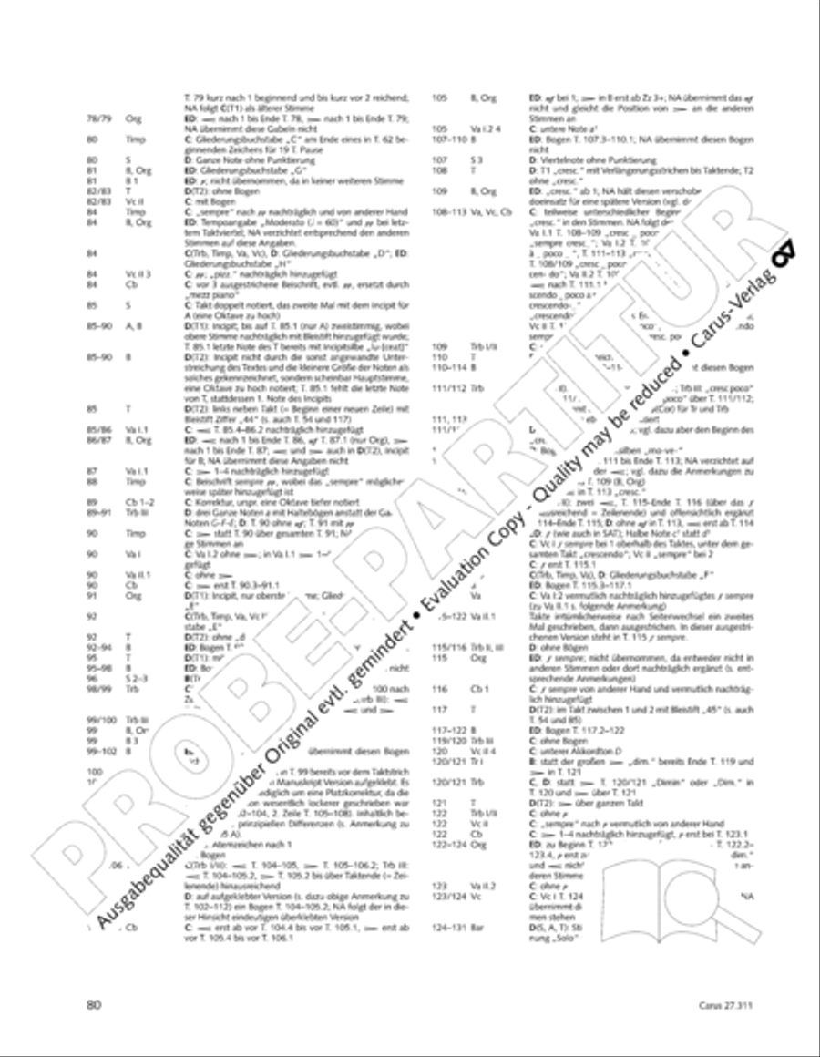 Requiem - church version (Requiem. Fassung mit kleinem Orchester) 4-Part scores gallery preview page 96