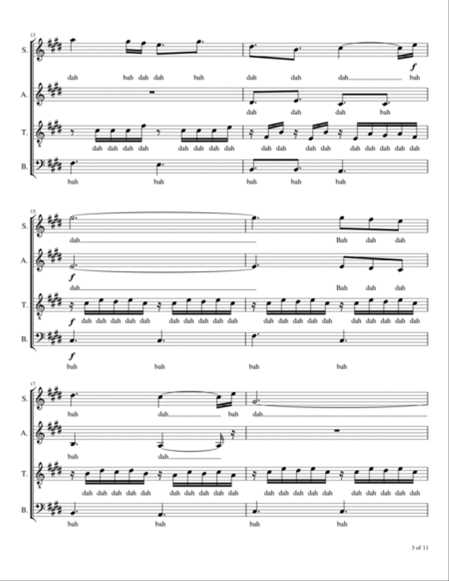 Waiting To Breathe Waiting To Breathe 4-Part scores gallery preview page 4