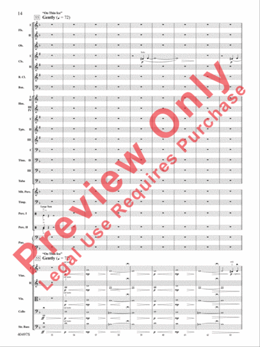 Batman: The Dark Knight Rises Full Orchestra scores gallery preview page 15