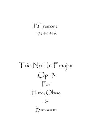 Trio No1 in F major. Op.13