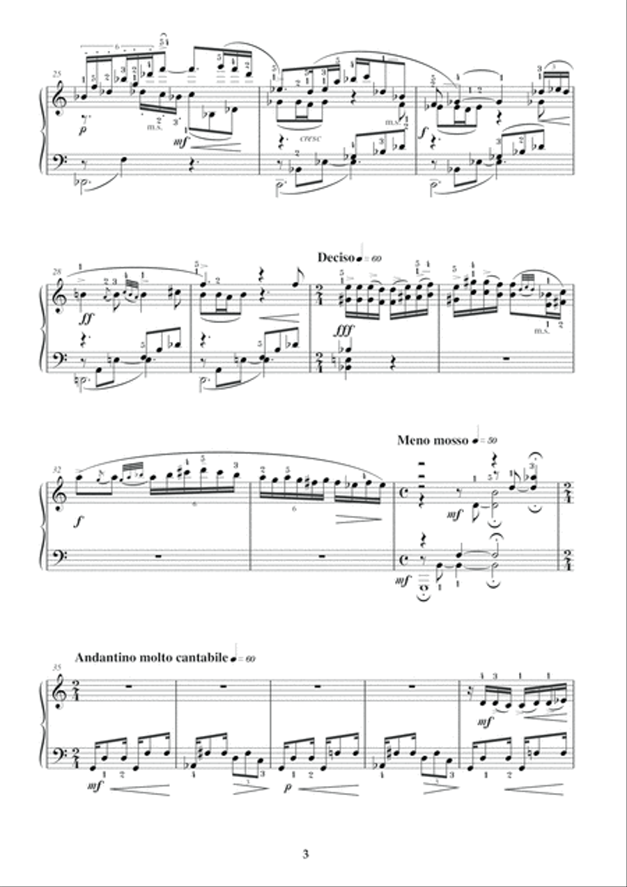 Èvora Piano Solo scores gallery preview page 5