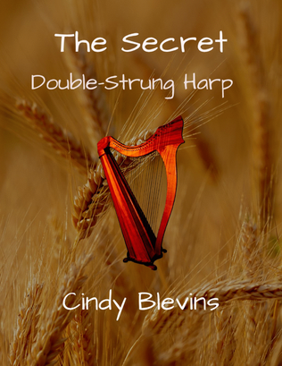 Book cover for The Secret, original solo for double-strung harp