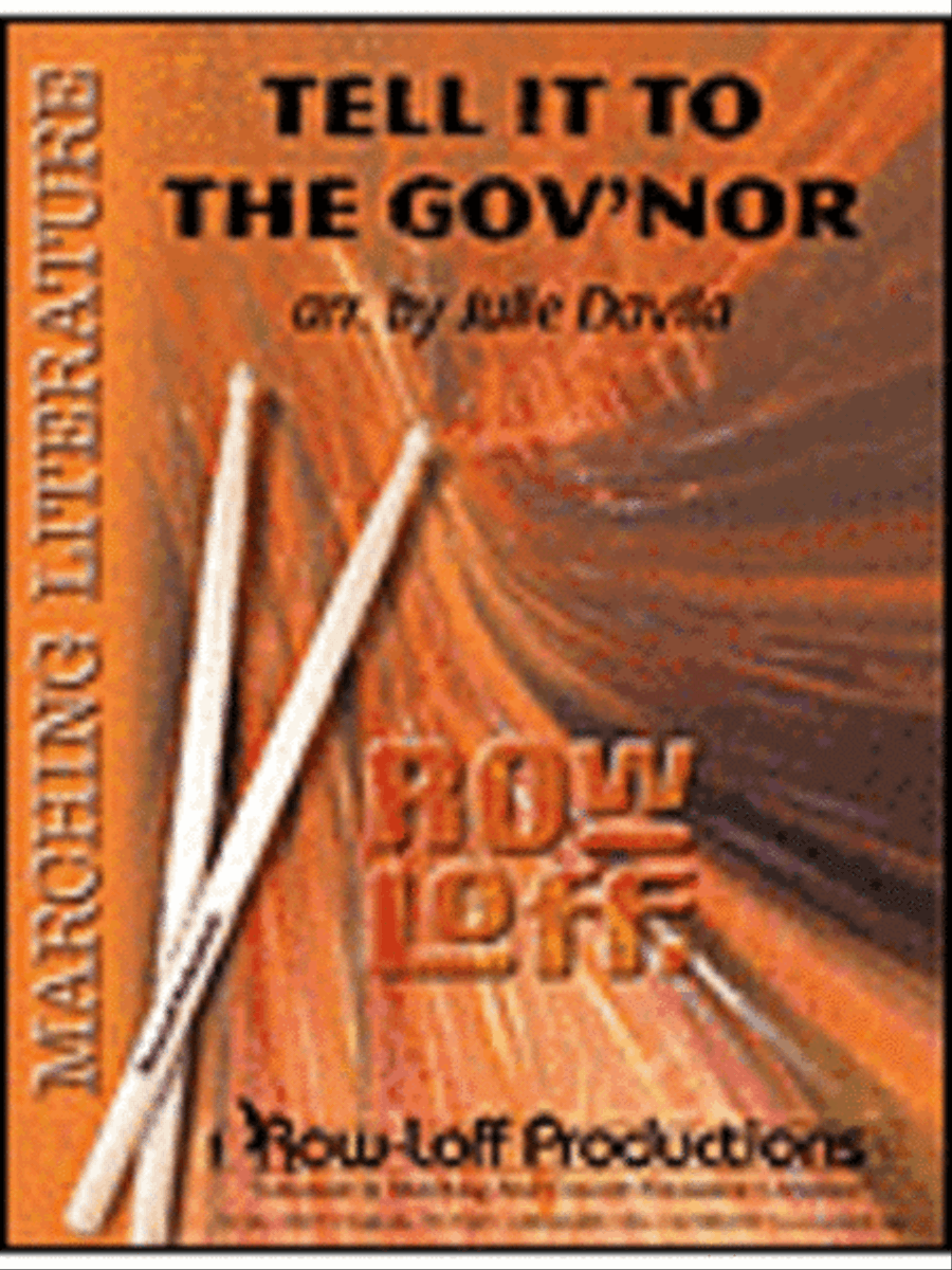 Tell It To The Gov'nor Percussion Ensemble scores gallery preview page 1