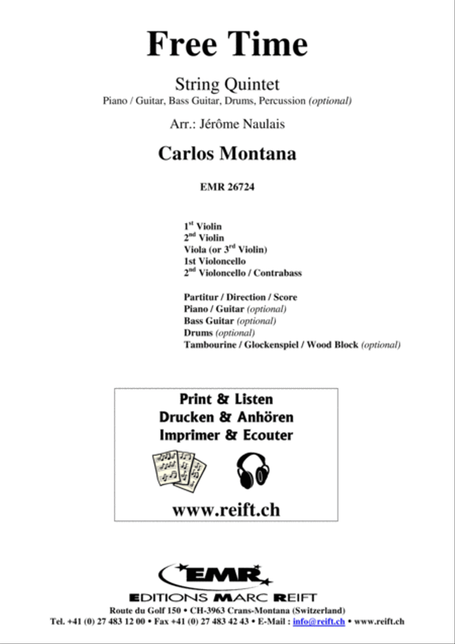 Free Time String Quintet scores gallery preview page 2