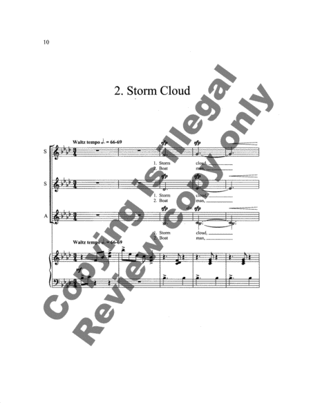 Four Carols (Choral Score)