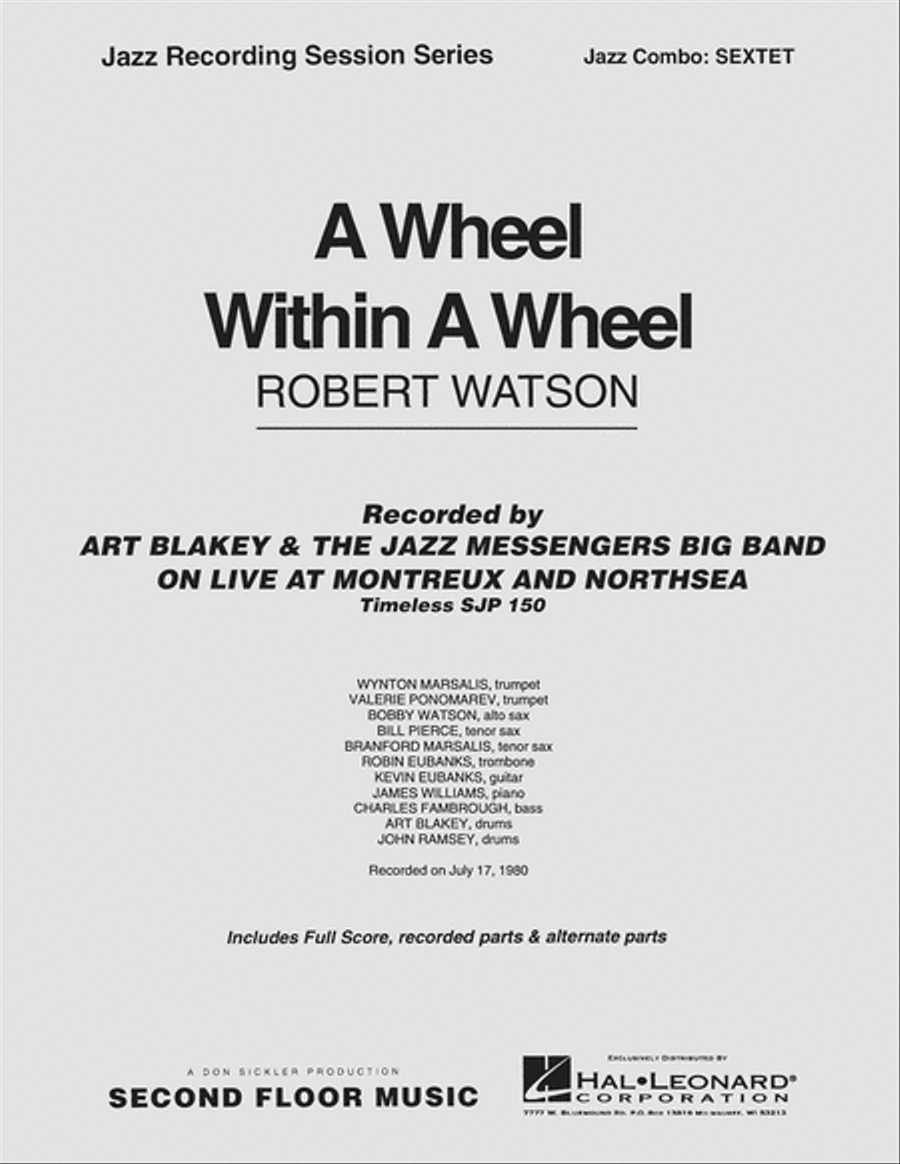 A Wheel Within a Wheel Jazz Ensemble scores gallery preview page 1