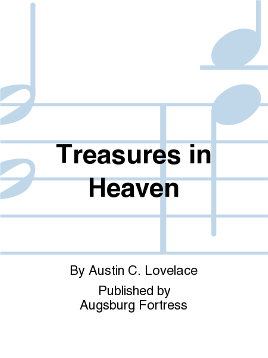Treasures in Heaven Treasures in Heaven 4-Part scores gallery preview page 1