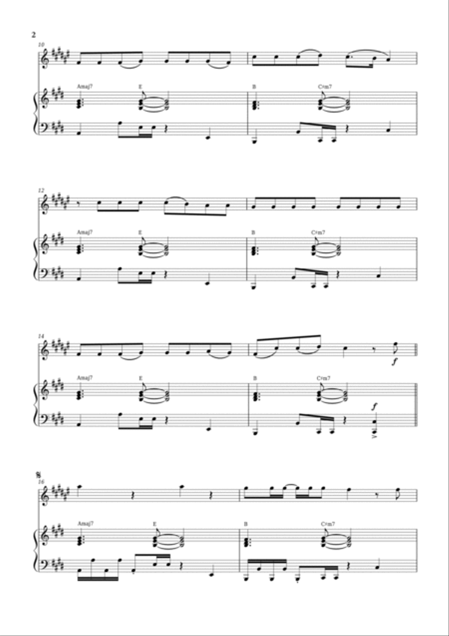 Anti-hero Soprano Saxophone scores gallery preview page 2