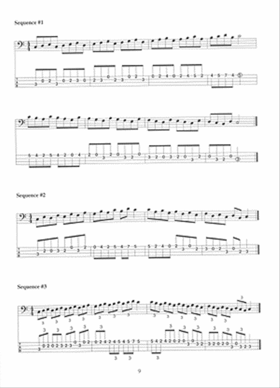 Jazz Scales for Bass Double Bass scores gallery preview page 5