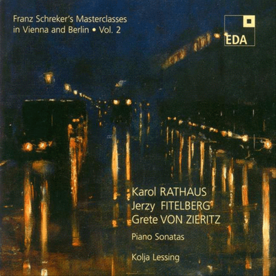 Franz Schreker's Masterclasses in Vienna and Berlin Vol. 2 Piano scores gallery preview page 1