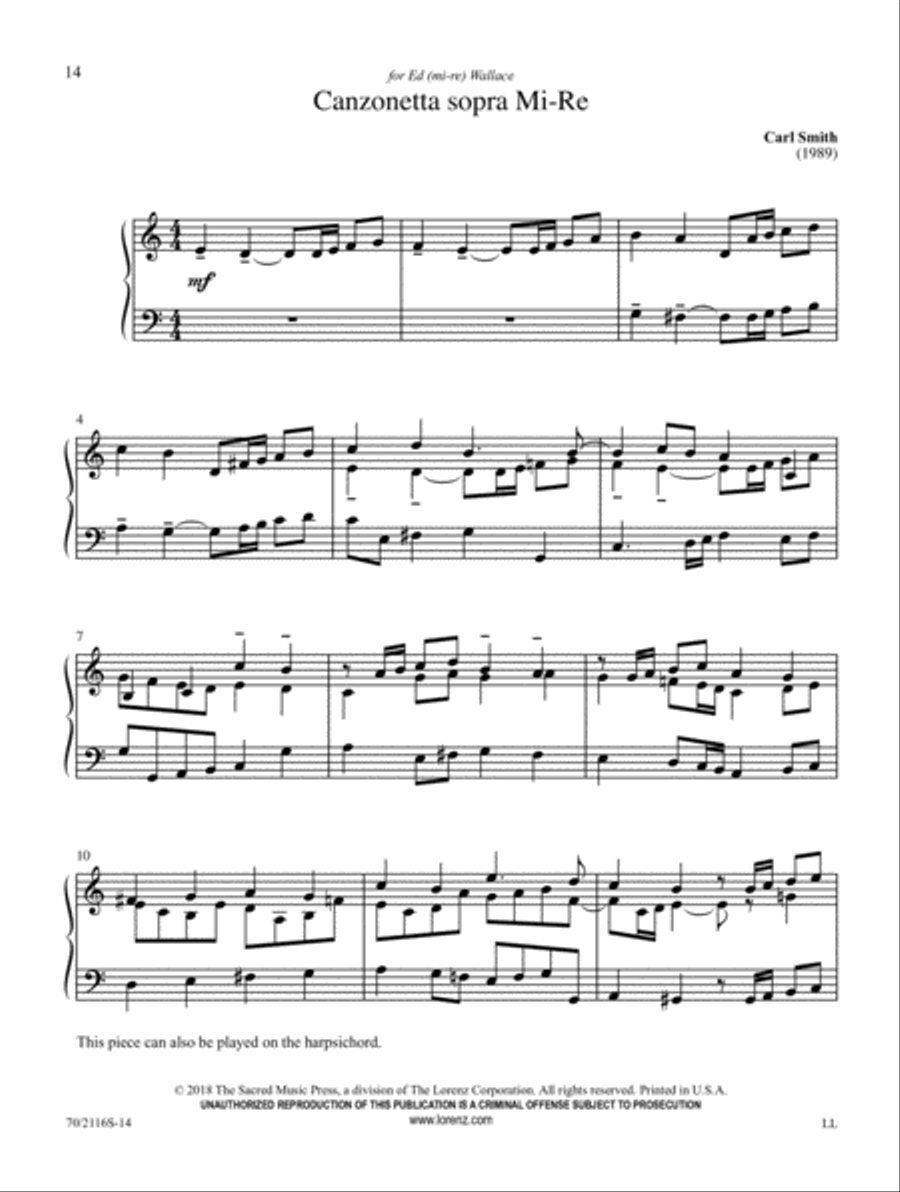 An Organbook Organ Solo scores gallery preview page 6