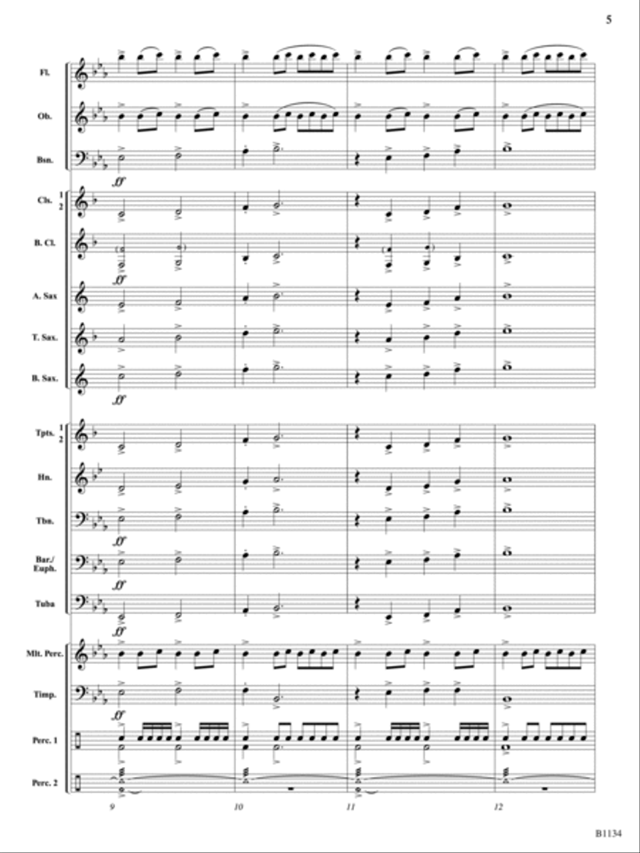 Dedicatum: Score Concert Band scores gallery preview page 5