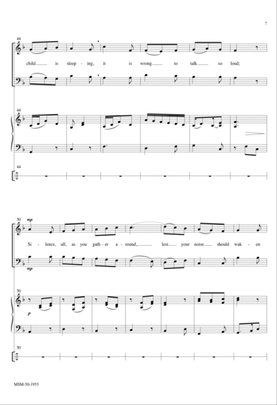 Bring a Torch, Jeannette, Isabella 4-Part scores gallery preview page 6