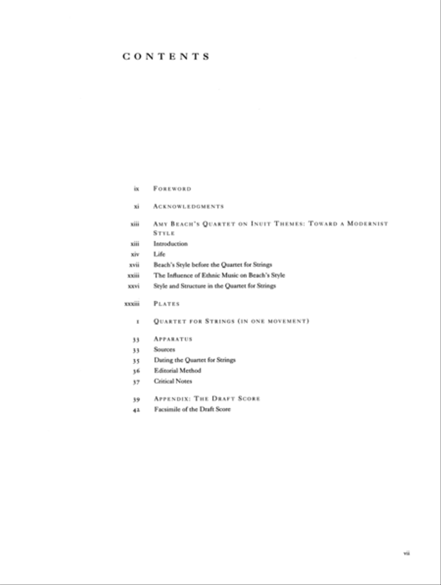 Quartet for Strings (in One Movement), Opus 89 String Quartet scores gallery preview page 2