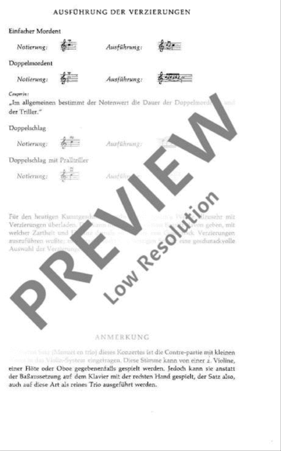Concerts royaux Violin scores gallery preview page 4