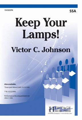 Book cover for Keep Your Lamps!