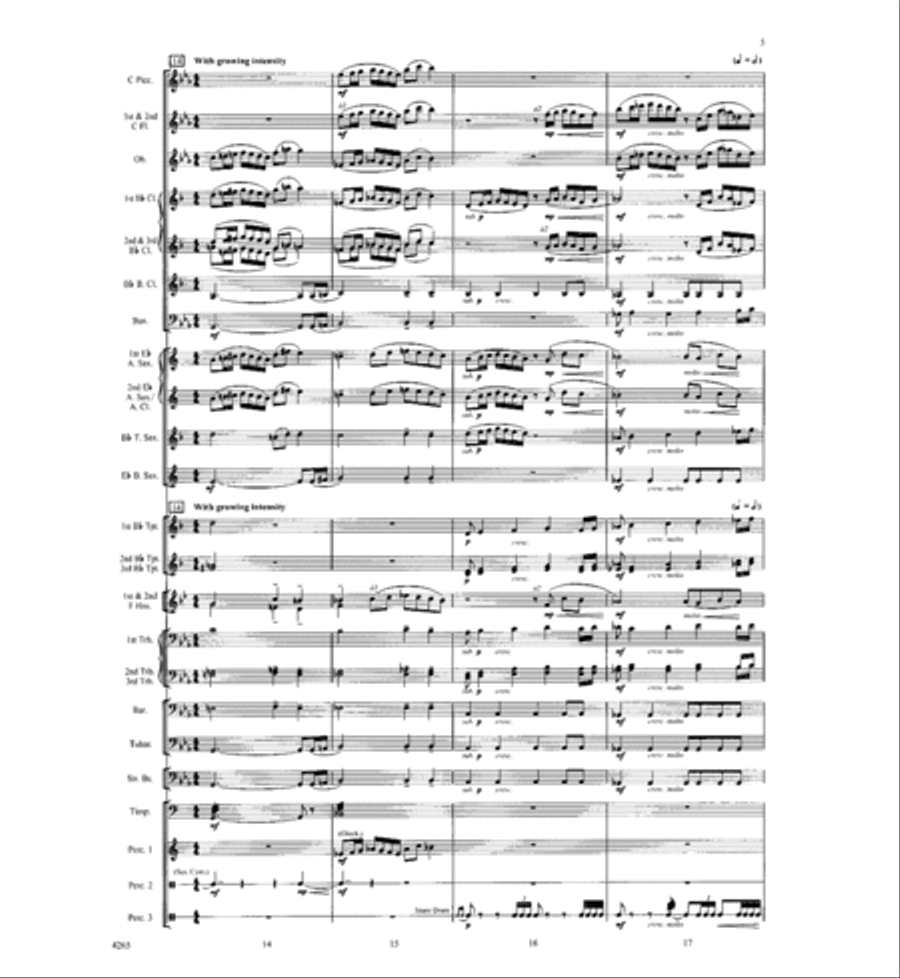 River of Life Concert Band scores gallery preview page 4