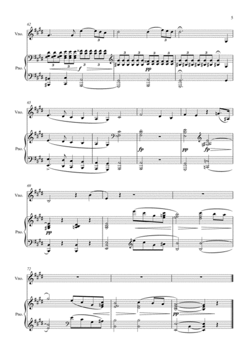 Franz Schubert - Der Wanderer (Violin Solo) image number null