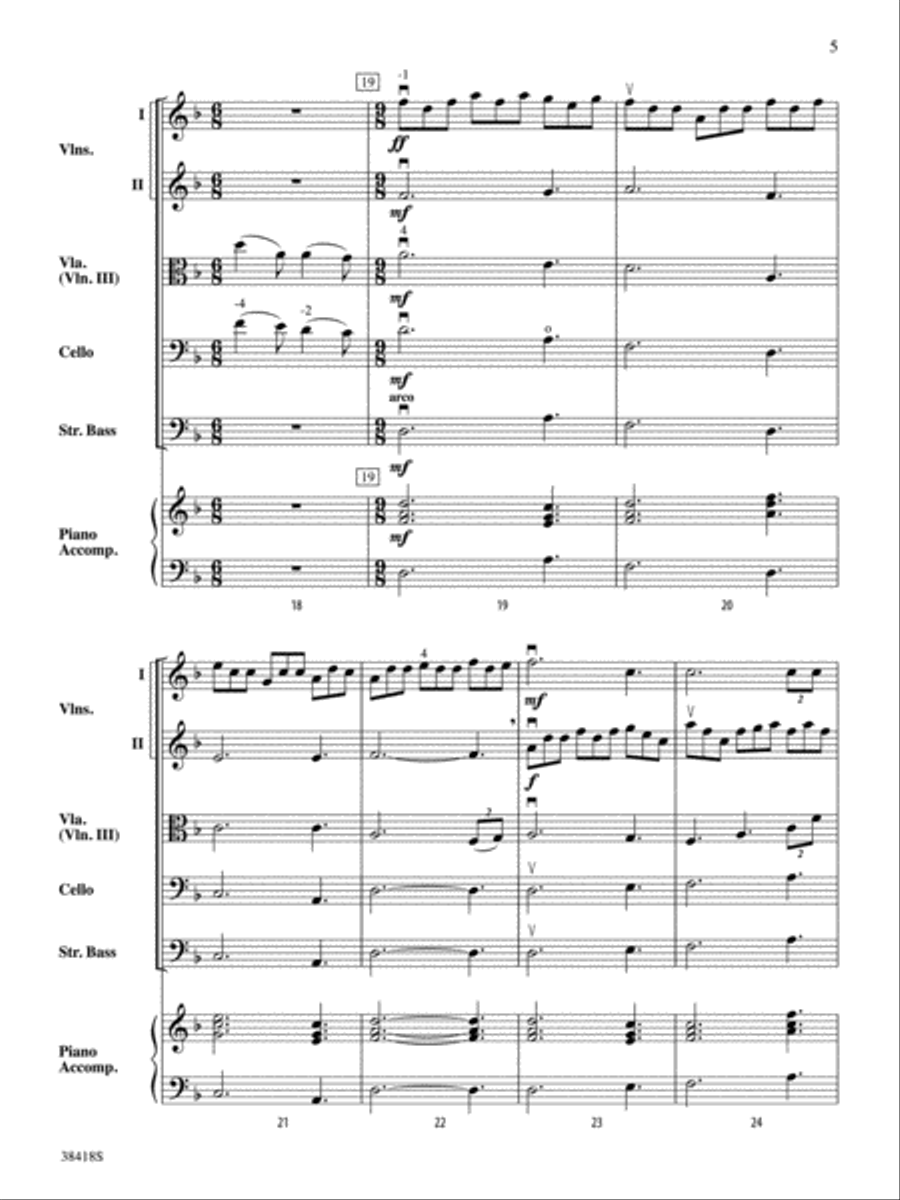 Return to Skye: Score Return to Skye: Score String Orchestra scores gallery preview page 5