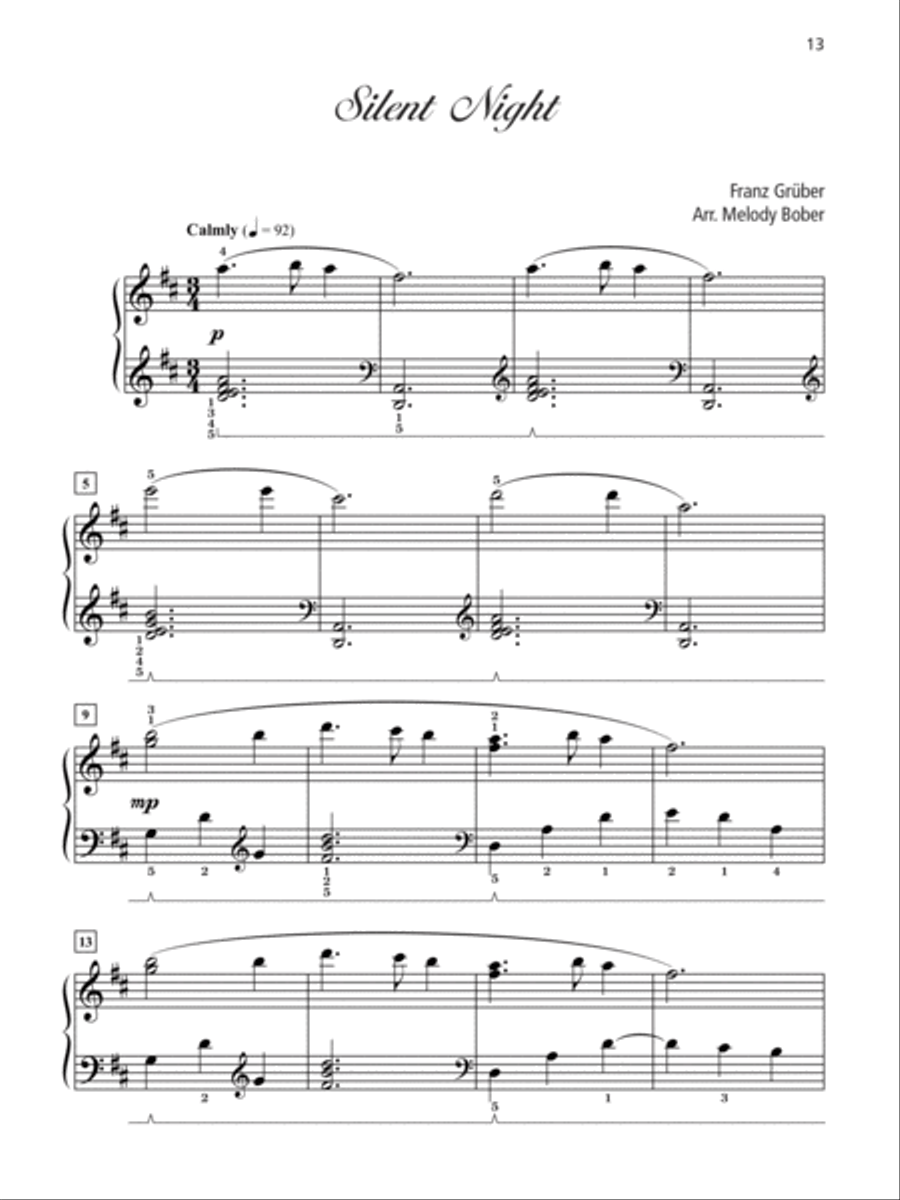 Grand Solos for Christmas 4-6 (Value Pack) Piano Method scores gallery preview page 3
