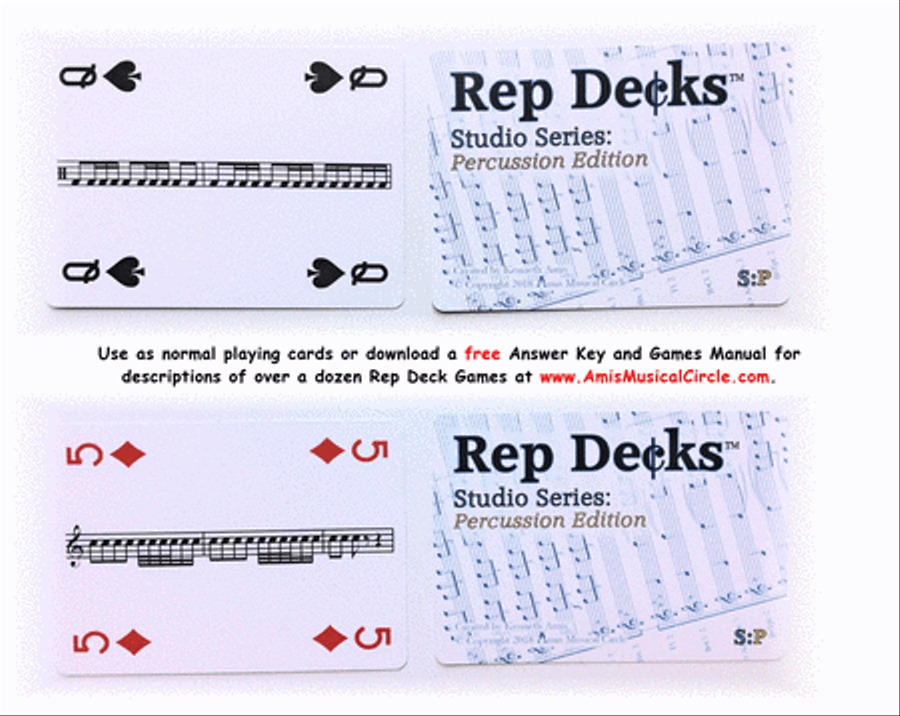 Rep Decks Studio Series: Percussion Edition Percussion scores gallery preview page 2