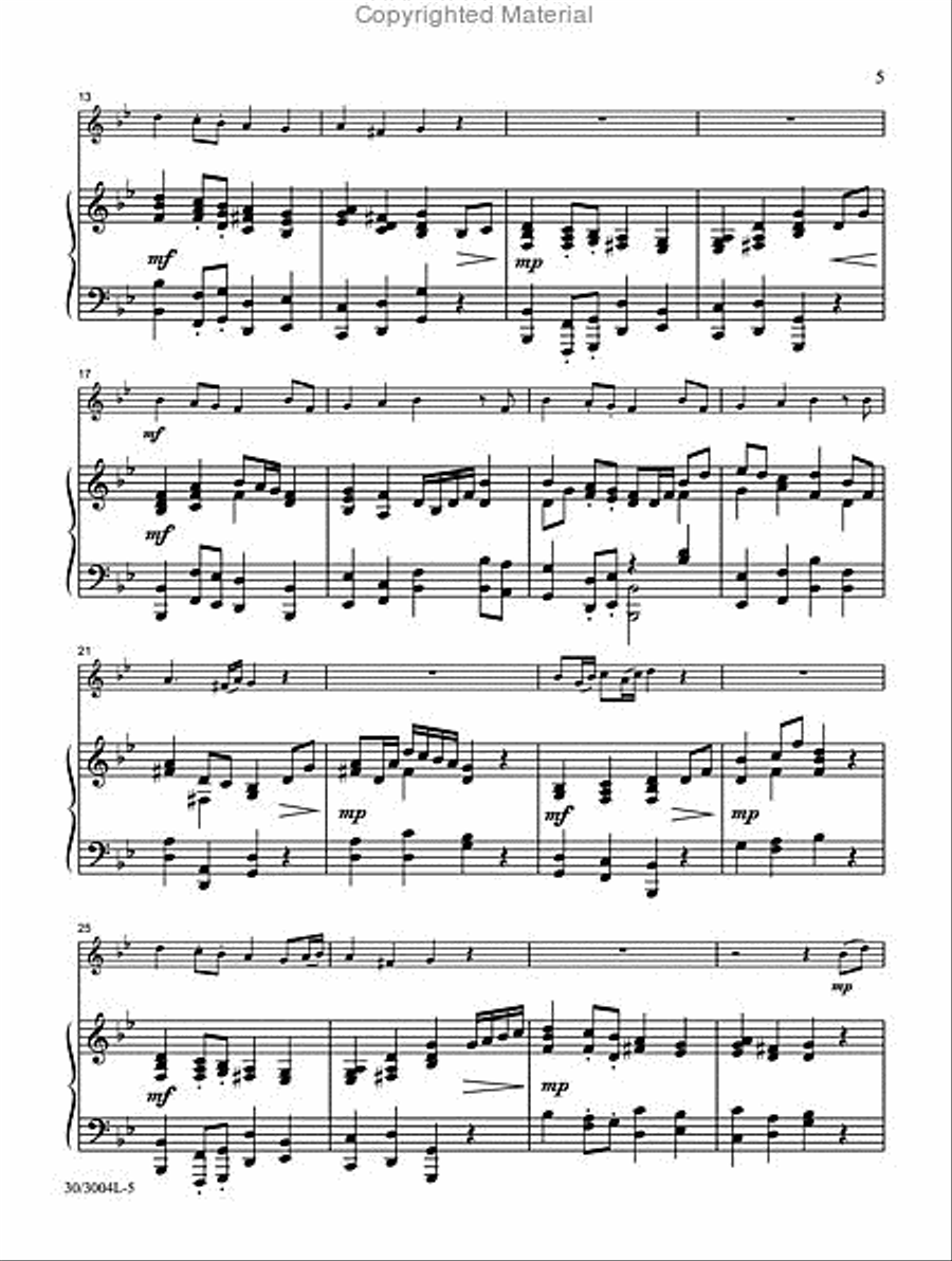 Trumpet Tidings of Joy! Trumpet Solo scores gallery preview page 3