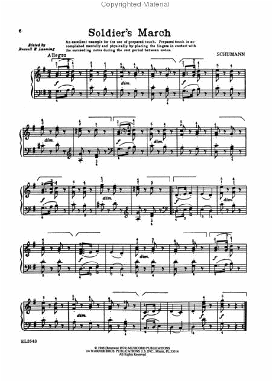The masters piano hot sale music