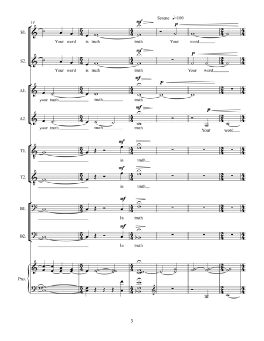 Sanctify Choir scores gallery preview page 3