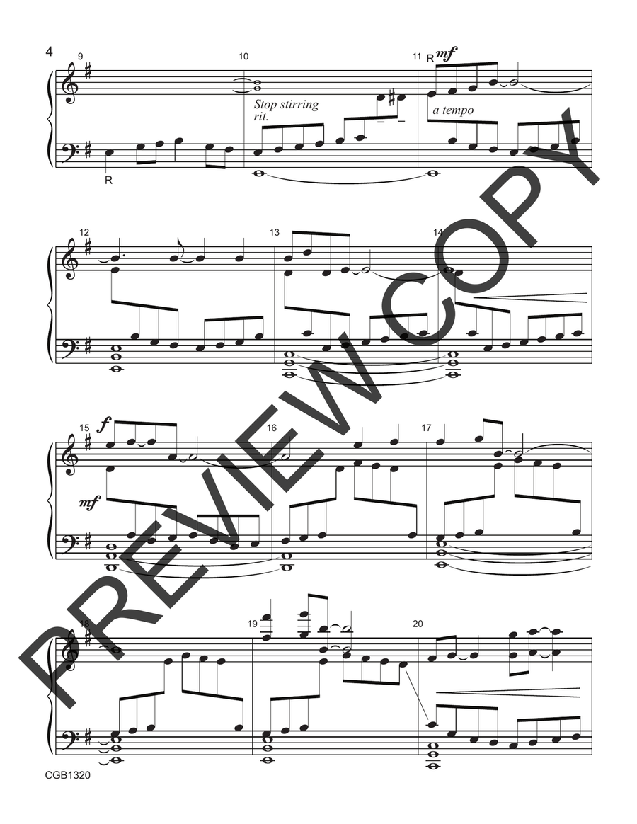 Aurora Aurora Handbell Choir scores gallery preview page 3
