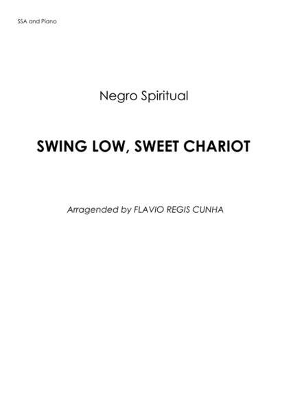 Swing Low, Sweet Chariot - SSA a cappella image number null