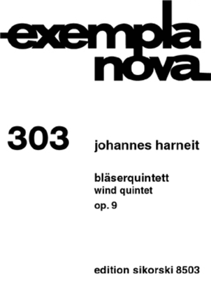 Wind Quintet, Op. 9