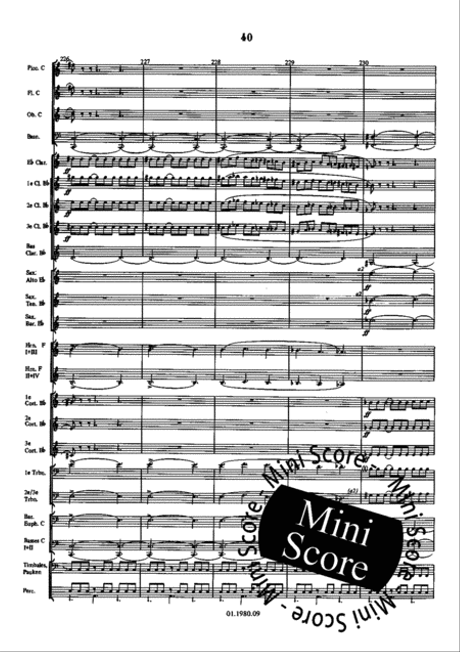 Dynamic Ouverture Concert Band scores gallery preview page 44